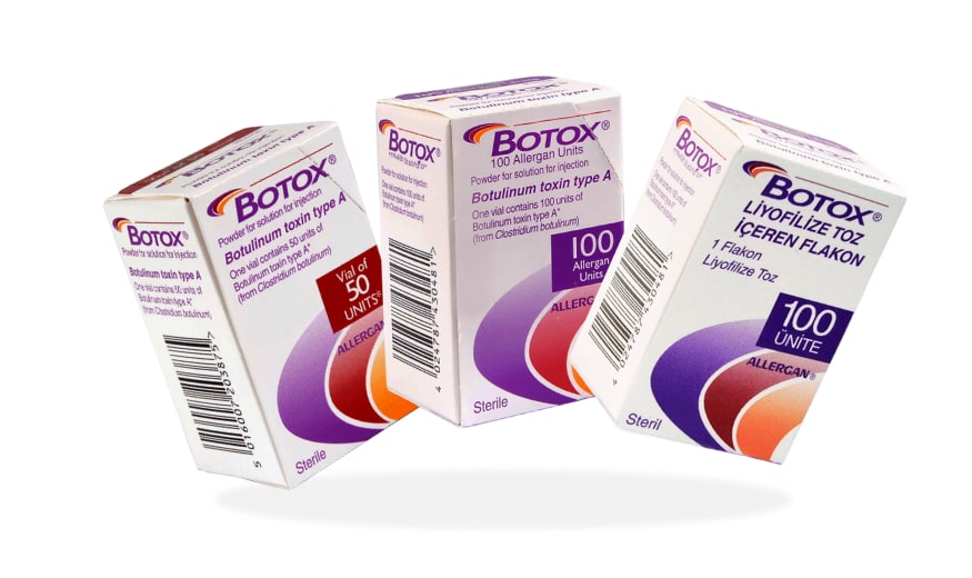 Botox vials